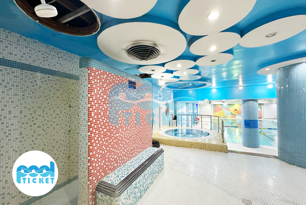 تصویر تونل آبی سرد استخر جام جم همت تهران