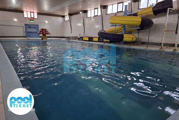 تصویر سرسره استخر نیکنام تبریز