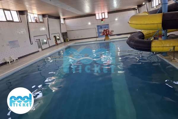 عکس سرسره پیچشی استخر نیکنام تبریز