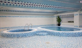 تصاویر حوضچه و جکوزی استخر تلاش تهران