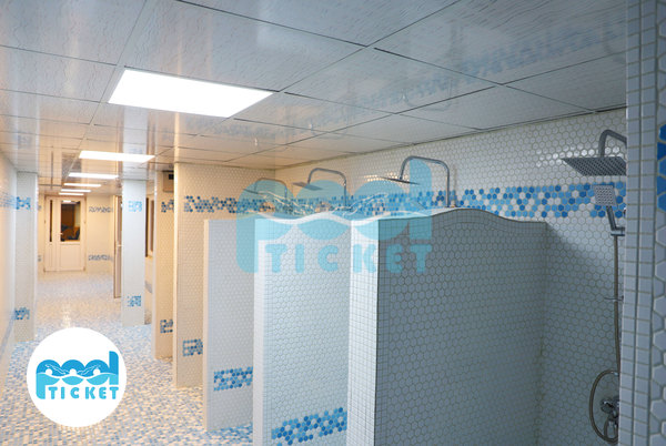 تصاویر دوش‌های استخر تلاش تهران