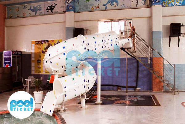 عکس سرسره استخر دلفین شهر پرند تهران