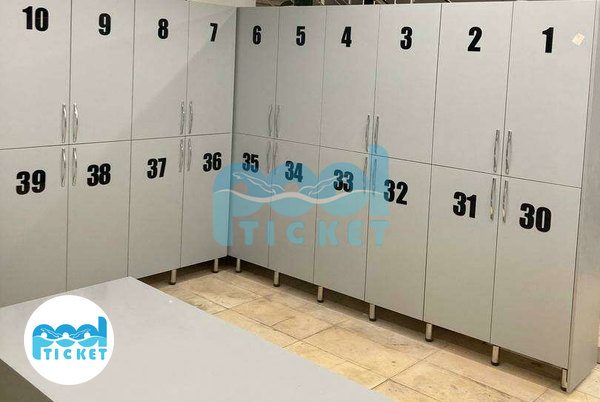 تصویر رختکن باشگاه بدنسازی آی جیم امیریه مشهد