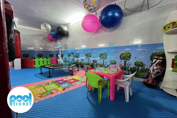 عکسها اتاق کودک باشگاه بدنسازی تخت جمشید قم