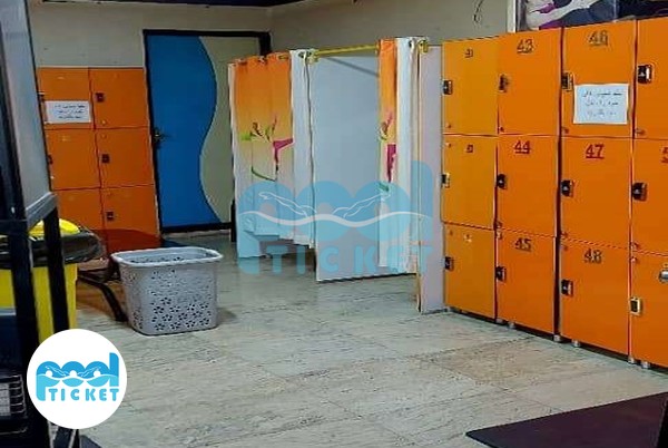 تصویر رختکن باشگاه بدنسازی سیب سلامت کرج