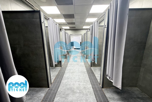 تصاویر رختکن استخر کشوری تهران (روباز و سرپوشیده)