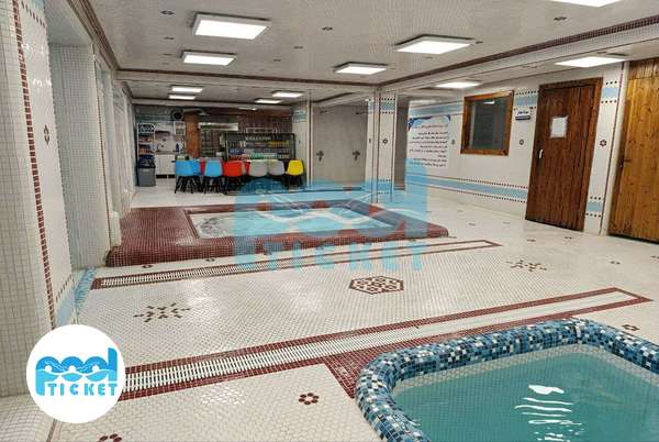 عکس جکوزی و حوضچه آب سرد استخر مهرورزان شهید ملاباقری تهران