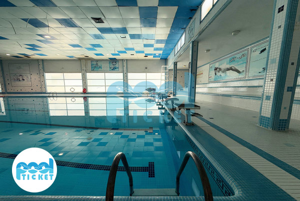 عکس استخر سرپوشیده صبا گز برخوار اصفهان