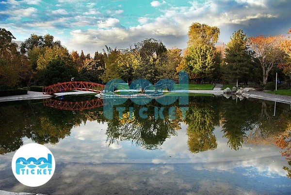 رودخانه باغ گیاه‌شناسی ایران تهران