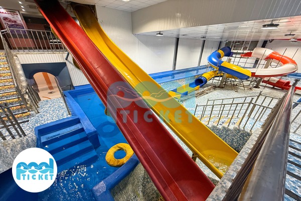 تصویر سرسره های پارک آبی قصر آبی پارس اسلامشهر 