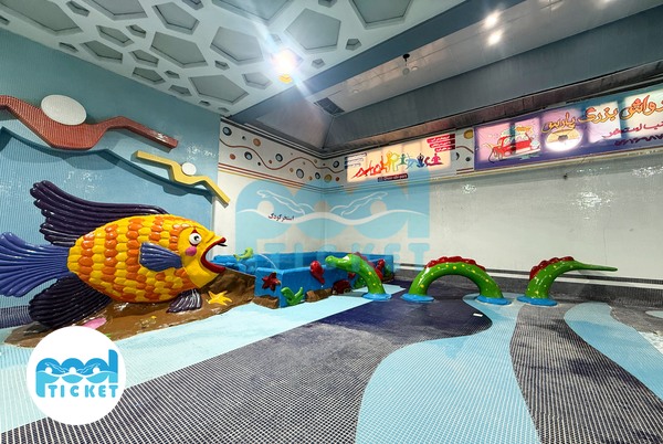 استخر کودکان پارک آبی قصر آبی پارس اسلامشهر عکس