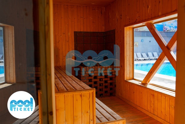 تصاویر سونا خشک استخر روباز و سرپوشیده پدیده کرج (انقلاب)