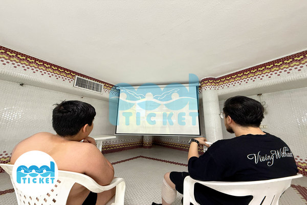 عکس اتاق تی وی استخر طاق کسری تهران