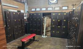 تصویر رختکن باشگاه بدنسازی ایلیا قم