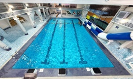 عکس سرسره‌ استخر طاق کسری اقدسیه تهران