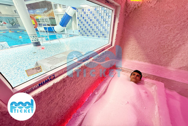 تصویر اتاق نمک استخر طاق کسری اقدسیه تهران