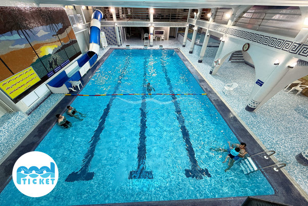 استخر سرپوشیده استخر طاق کسری اقدسیه تهران عکسها