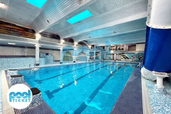 عکس سکو پرش استخر طاق کسری اقدسیه تهران