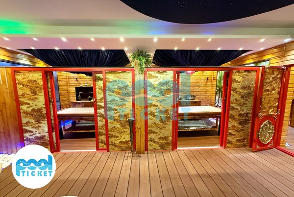 تصویر سالن ماساژ استخر چهارفصل و روباز هودین و هورام تهرانسر