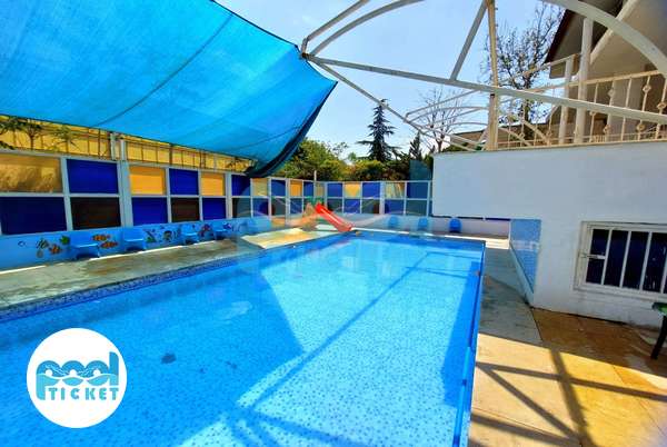 تصویر استخر روباز مادر و کودک فارا تهران