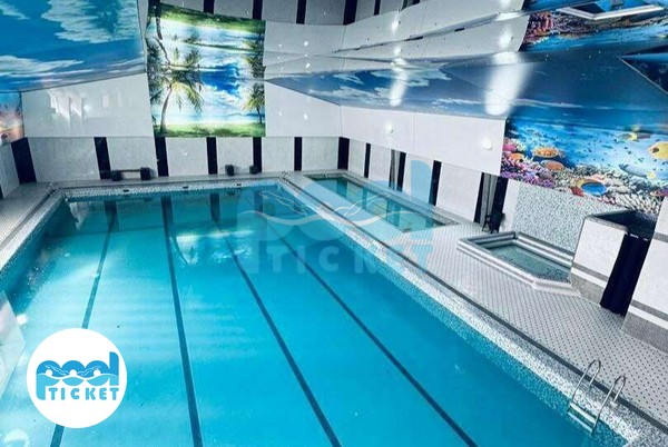 استخر سرپوشیده رویای آبی شهرک وحدت کرج عکس