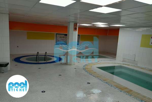 عکس حوضچه آب سرد و جکوزی استخر شهدای تاکسیرانی پامچال تهران
