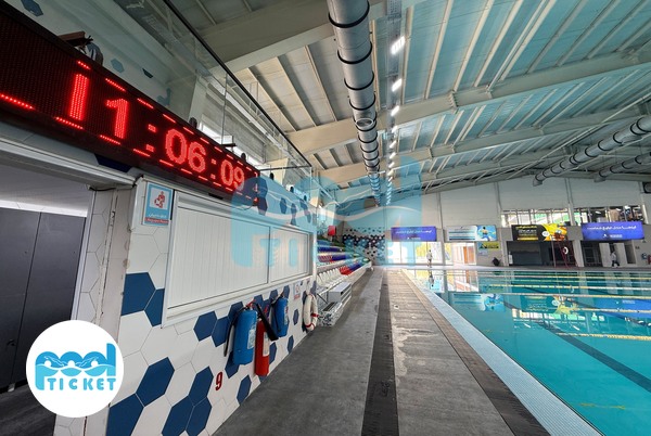 عکس سالن اصلی استخر شهید کشوری تهران (روباز و سرپوشیده)