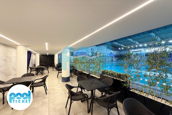 عکس‌های سالن کافی‌شاپ استخر شهید کشوری تهران (روباز و سرپوشیده)