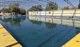 استخر روباز بندر شرف‌خانه شبستر عکس 