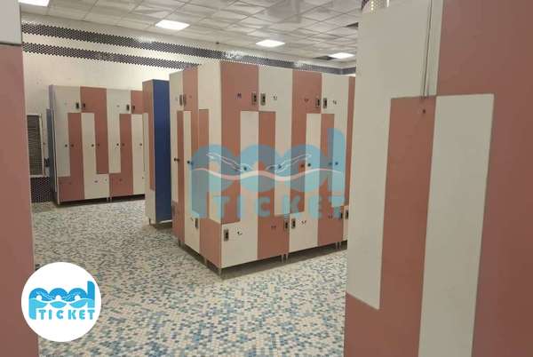 عکسها کمدها و رختکن استخر شهید رضایی تهران