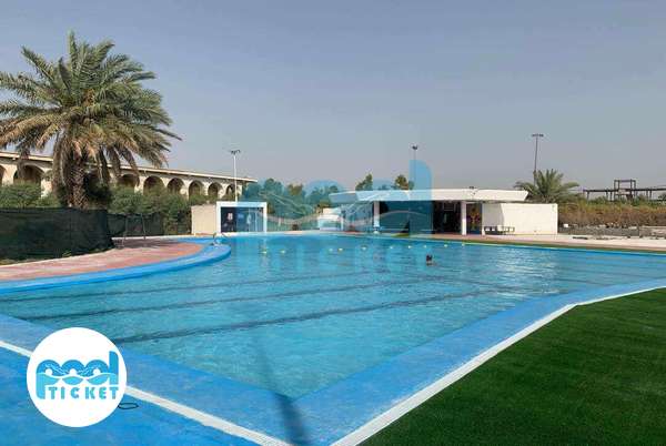 استخر هتل کاروانسرا آبادان عکس