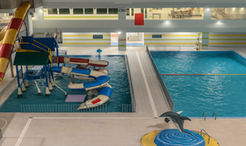 تصویر محوطه پارک آبی دلفین همدان (قروه درگزین)