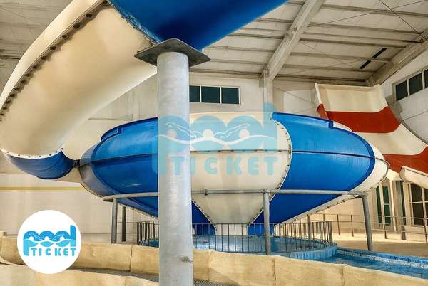 سرسره های پارک آبی دلفین همدان (قروه درگزین) عکس