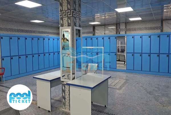 تصویر رختکن استخر پرواز اصفهان