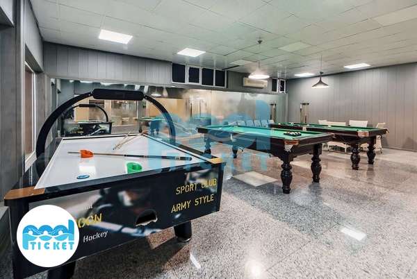 میز بیلیارد استخر جماران تهران عکس