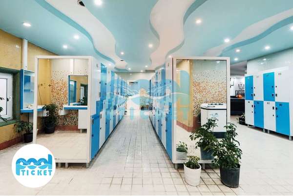 رختکن استخر جماران تهران عکس