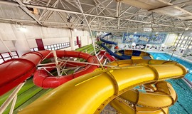 عکس سرسره پیچشی استخر و پارک آبی کوثر شیراز