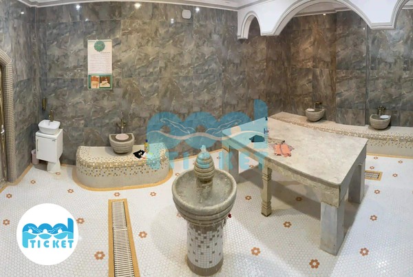 حمام ترکی استخر کوثر کاشمر عکس