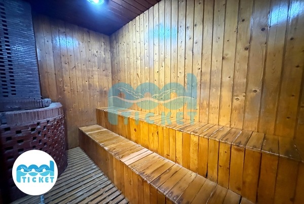 تصویر سونا خشک استخر شاد زیست شیراز