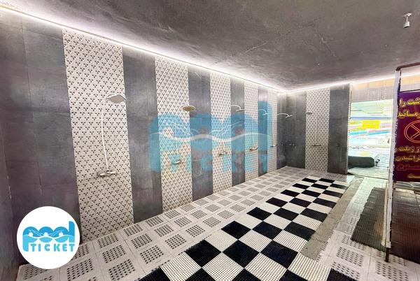 عکس دوش‌های استخر چهارفصل و روباز آقایان شهید حمزه شیراز