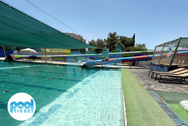 عکس استخر و سرسره چهارفصل و روباز آقایان شهید حمزه شیراز