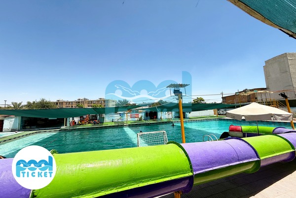 عکس استخر و سرسره چهارفصل و روباز آقایان شهید حمزه شیراز