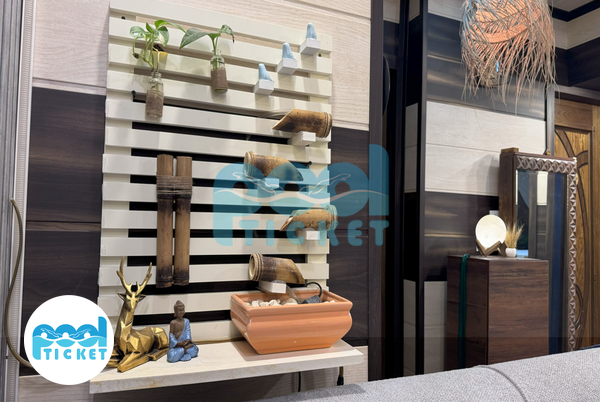 عکس سالن انتظار مرکز ماساژ حس ناب اصفهان