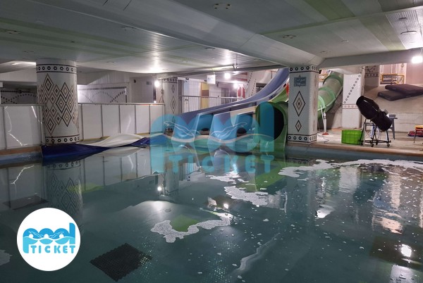 عکس محوطه سرسره های پارک آبی یاغچیان تبریز