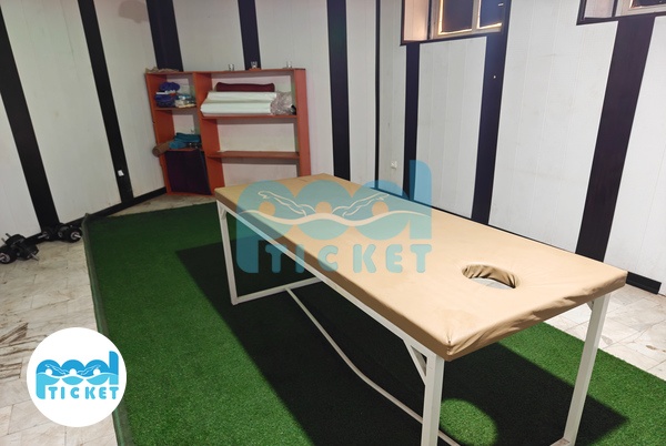 عکس اتاق ماساژ آرایشگاه استخر برق آلستوم تهران