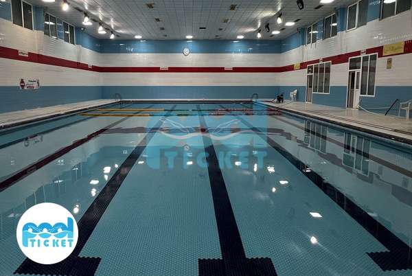 عکس استخر صدف آران و بیدگل کاشان (دوقلو)