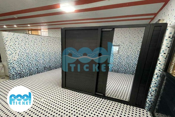 تصاویر رختکن استخر قصر آبی ساری