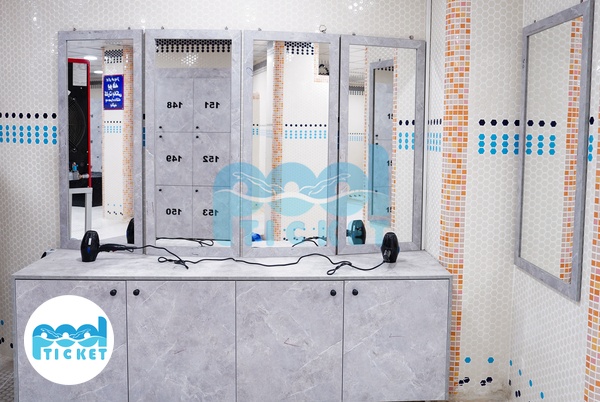 تصویر رختکن و کمد استخر پاسارگاد کرج