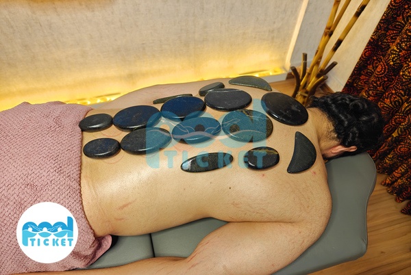 تصاویر ماساژ سنگ داغ مرکز ماساژ فلامینگو کرج