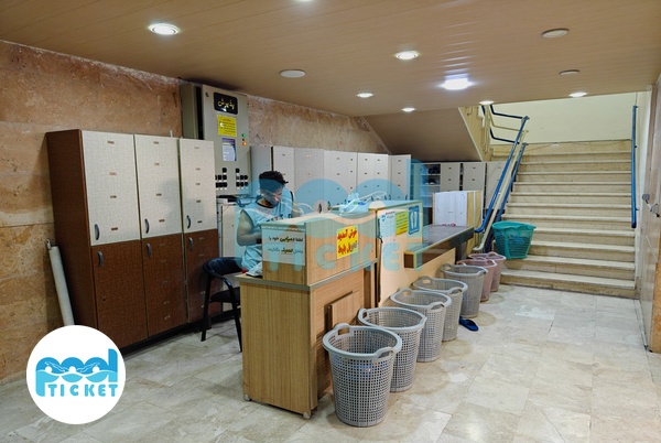 عکس سالن پذیرش استخر دانشگاه هنر کرج